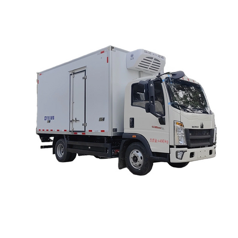 HOWO Mobile Refrigerator Refrigerated Truck Refrigerated Truck Supplier 6 Wheels HOWO 4X2 Small Refrigerator Truck Freezer Truck